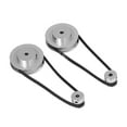 thumbnail image 3 of Timing Pulley And Belt Aluminum Timing Pulley With Belt Synchronous Wheel Set Timing Pulley Set 20 Teeth 60 Teeth Aluminum Synchronous Wheel With 280mm Length 6mm Width Timing Belt, 3 of 8