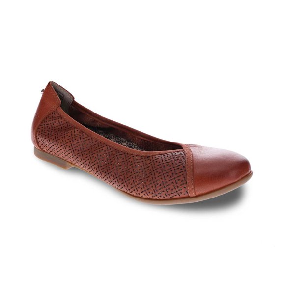 Revere Nairobi Women Slip-on Casual Shoes In Cognac