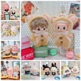 thumbnail image 2 of Ropa de Labubu de 17cm para niños, Mini traje de felpa, accesorios para monos, Tops y pantalones, sombrero para fanáticos de muñecas Labubu, regalo para niños, 1 unidad, 2 of 5