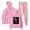 Pink, variant on The Conjuring Last Rites Sweatsuit Tv Show Fall Suit Unisex Hoodies Jogger Pants Sets
