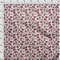 thumbnail image 3 of oneOone Silk Tabby Fabric Floral Ikat Print Fabric BTY 42 Inch Wide, 3 of 4