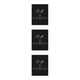 thumbnail image 3 of Kearding Carteles con letras en blanco y negro Arte de pared inspirador Oficina motivacional Type1 NO1, 3 of 6