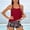 H, variant on HUAXUN Tankini Swimsuits for Women Tummy Control Cute Tankini V Neck High Waisted Skirted Bottom Tankini Top with Bottom 2026 2 Piece Swimsuit for Women