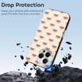 thumbnail image 4 of Funda de TPU Bohemia para iPhone 16 Pro: ultrafina, a prueba de golpes, antiamarilleo, resistente a arañazos, compatible con carga inalámbrica, agarre mejorado, estilo negro., 4 of 7