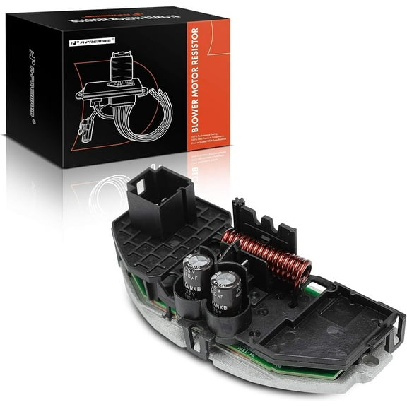A-Premium HVAC Blower Motor Resistor Compatible with Porsche Cayenne 2011-2018 Volkswagen Touareg 2011-2017 Front