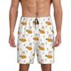 thumbnail image 1 of Balery Rabbit And Carrot Pantalones cortos de pijama de punto de algodón para hombre con cinturilla y bolsillos-XX-Large, 1 of 6
