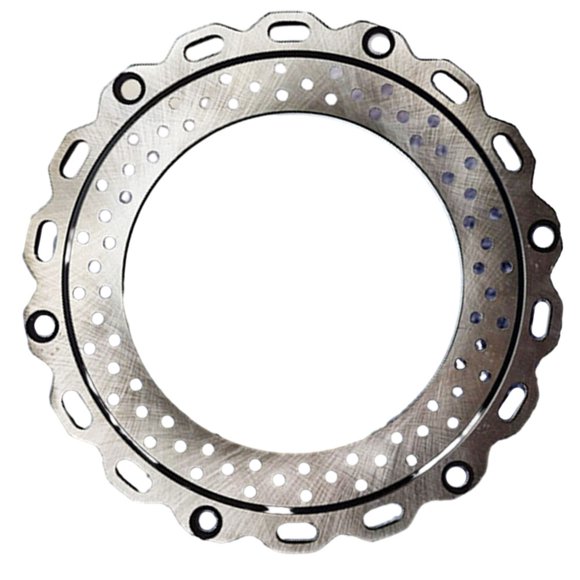 Disque de Frein avant 10/12 Pouces à 6 Trous pour Motocyclette, Voiture Électrique, Tricycles