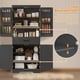thumbnail image 2 of Kojooin Mueble de Almacenamiento de Cocina Elegante Despensa de 72" con Cajones y Estantes para Puertas, Negro, 2 of 7