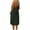 `Army Green, variant on Hurxie Cami Backless Dresses for Women Solid Color Spaghetti Strap Low Back House Linen Dress Tea Length Gauze A Line Dress Black,S