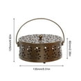 thumbnail image 4 of Soporte Portátil para Bobina Mosquitos Con Incienso Metal (bronce), 4 of 7