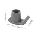 thumbnail image 2 of TABLZONE 6pcs Walker Sliders TPR Grey for Elderly Indoor Use, 2 of 8