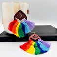 thumbnail image 3 of Lgbtq Earrings - Pride Accessories for Women - Pride Earings - Rainbow Earrings (Rainbow), 3 of 7