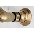 thumbnail image 2 of Kingston Brass KS3253PX Vintage Double-Handle Wall-Mount Bridge Kitchen Faucet, Antique Brass, 2 of 7