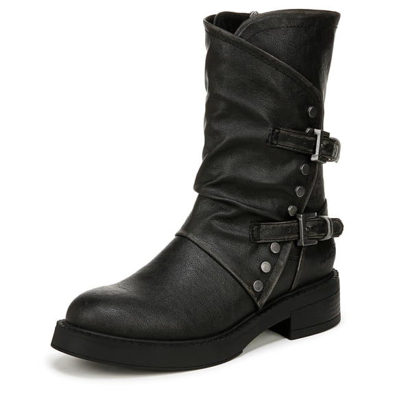 Bota Blowfish Malibu Venice Moto Tachonada Negra 20 cm