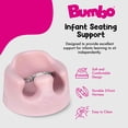 thumbnail image 2 of Silla elevadora portátil para bebés Baby Floor Seat Bumbo, rosa, 2 of 9