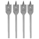 thumbnail image 1 of Brocas planas para madera, 4 piezas, broca plana para madera, broca perforadora, brocas planas para madera para bricolaje, muy recomendadas NikouMX herramienta, 1 of 8