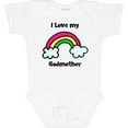 thumbnail image 3 of Inktastic I Love my Godmother Boys or Girls Baby Bodysuit, 3 of 5