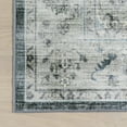 thumbnail image 5 of nuLOOM Kaiana Medallion SplashGuard Machine Washable Area Rug, 4' x 6', Kaiana Slate Blue, 5 of 11