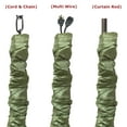 thumbnail image 2 of Royal Designs Fabric Cord and Chain cover with Touch Fastener - ideal for covering chandelier chains, wires and cables, Easy to Use, Pear Green, 2 of 5