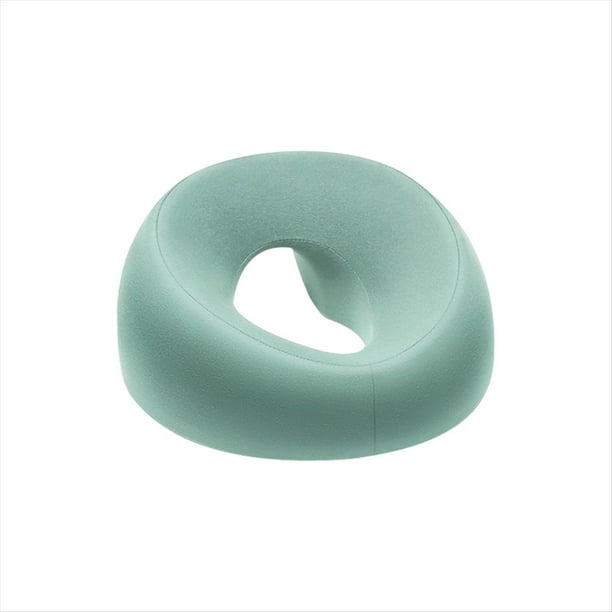 Almohada Ergonómica para Tumbarse, Almohada de Apoyo para el Reposacabezas de Espuma Viscoelástica, Almohada para Masaje Corporal y Descanso para Salón de Belleza-B
