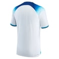 thumbnail image 3 of Men's Nike White England National Team 2022/23 Home Breathe Stadium Replica Blank Jersey, 3 of 3