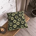 thumbnail image 5 of KLL Sunflowers Decorative Throw Pillow Covers Velvet Soft for Couch Sofa Bedroom Living Room Outdoor (No pillow core)- 18"x18", 5 of 5