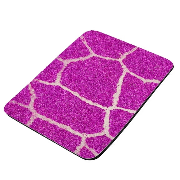 Giraffe Skin Pink Sparkle - KuzmarK Mousepad / Hot Pad / Trivet