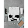 thumbnail image 3 of Not Today Satan Not Today Drag Queen Men White T-Shirt, Male Large, 3 of 4