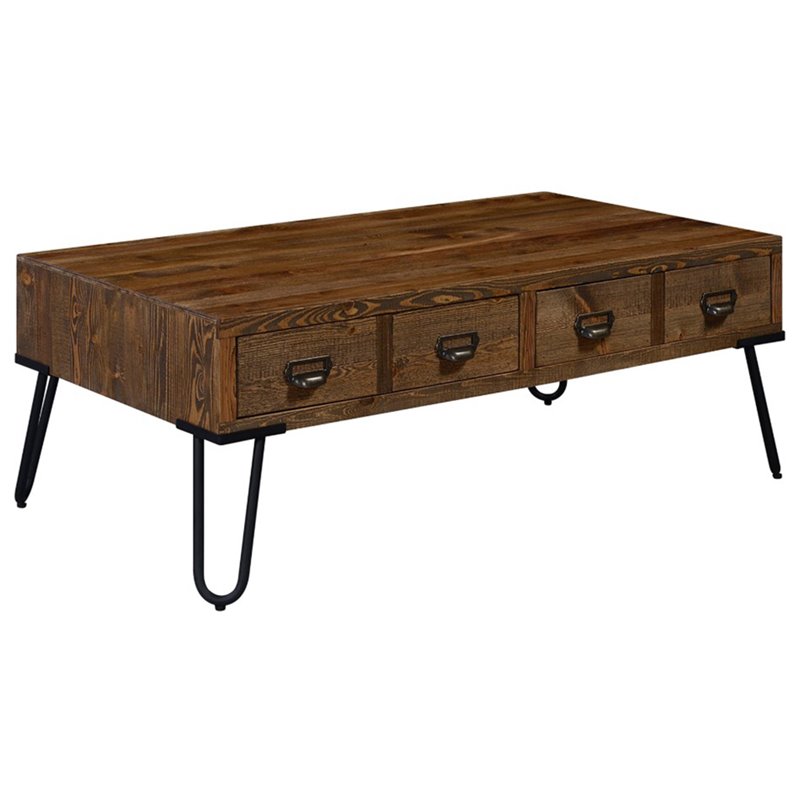 Serta At Home Bryant Storage Coffee Table In Aged Pine Walmart Canada