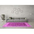 thumbnail image 3 of Ahgly Company Indoor Rectangle Oriental Pink Traditional Area Rugs, 7' x 9', 3 of 4