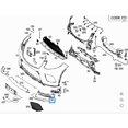 thumbnail image 4 of Front bumper lower decorative panel For Mercedes-Benz GLE-Class W292 W166 OEM 2928854722 2928854822, 4 of 4
