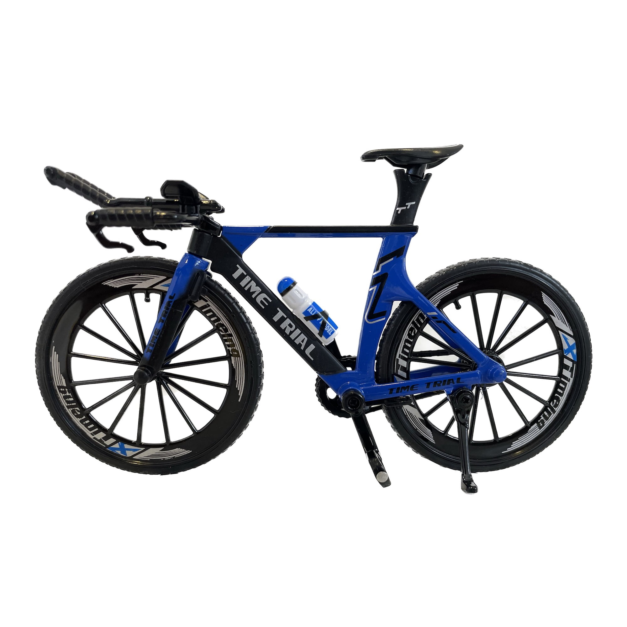 Bicicleta Ruta Escala 1:10 Azul, Coleccionable
