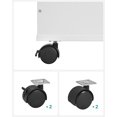 thumbnail image 3 of SONGMICS Toy Organiser, Children’s Bookshelf with 3 Shelves, Removable Storage Box, White, 3 of 7