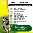 thumbnail image 4 of Dog Itch & Seasonal Allergy Support Chews – For Dry Itchy Skin & Hot Spots with Probiotic & Omega-3 Oil – Immune & Skin Health Supplement for Dogs and Puppies, 4 of 8