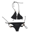 thumbnail image 4 of Kit de ropa de figura femenina a escala 1/6, trajes de baño de bikini, ropa interior para figuras de acción Phicen, juguete negro, 4 of 5
