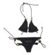 thumbnail image 4 of Kit de ropa de figura femenina a escala 1/6, trajes de baño de bikini, ropa interior para figuras de acción Phicen, juguete negro, 4 of 5