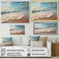 thumbnail image 4 of Designart "Scenic horizon Coastal Serenity V" Landscapes Floater Framed Wall Art Living Room, 4 of 7