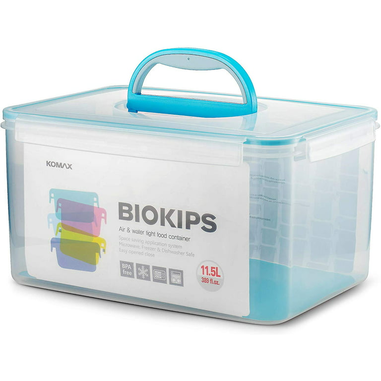 Komax Biokips Snack Containers with 4 Compartments (23-oz), 5-Pack