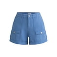 thumbnail image 5 of Time and Tru Women's Utility Shorts, 4" Inseam, Sizes 0-22, 5 of 5