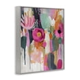 thumbnail image 2 of Stupell Industries Modern Dripping Blooms Cascade Gray Framed Giclee Art, 24 x 30, by Riley B, 2 of 8