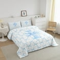 thumbnail image 3 of Erosebridal Kawaii Bowknot Bedding Twin Comforter Set,Initial Letter Down Comforter,Monogrammed Decor,Reversible,Lightweight,2-Piece, 3 of 7