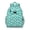 Greenish-blue-30, variant on Kawaii Alpaca Toddler Backpack Cute Llama Face Design with Funny Cartoon Pattern for Students