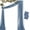 Dusty Blue, variant on Blush Pink Wedding Arch Draping Fabric 2 Panels 29" x 20 FT Sheer Gauze Drapes Backdrop Curtains 6.6 Yards Outdoor Party Ceiling Decorations