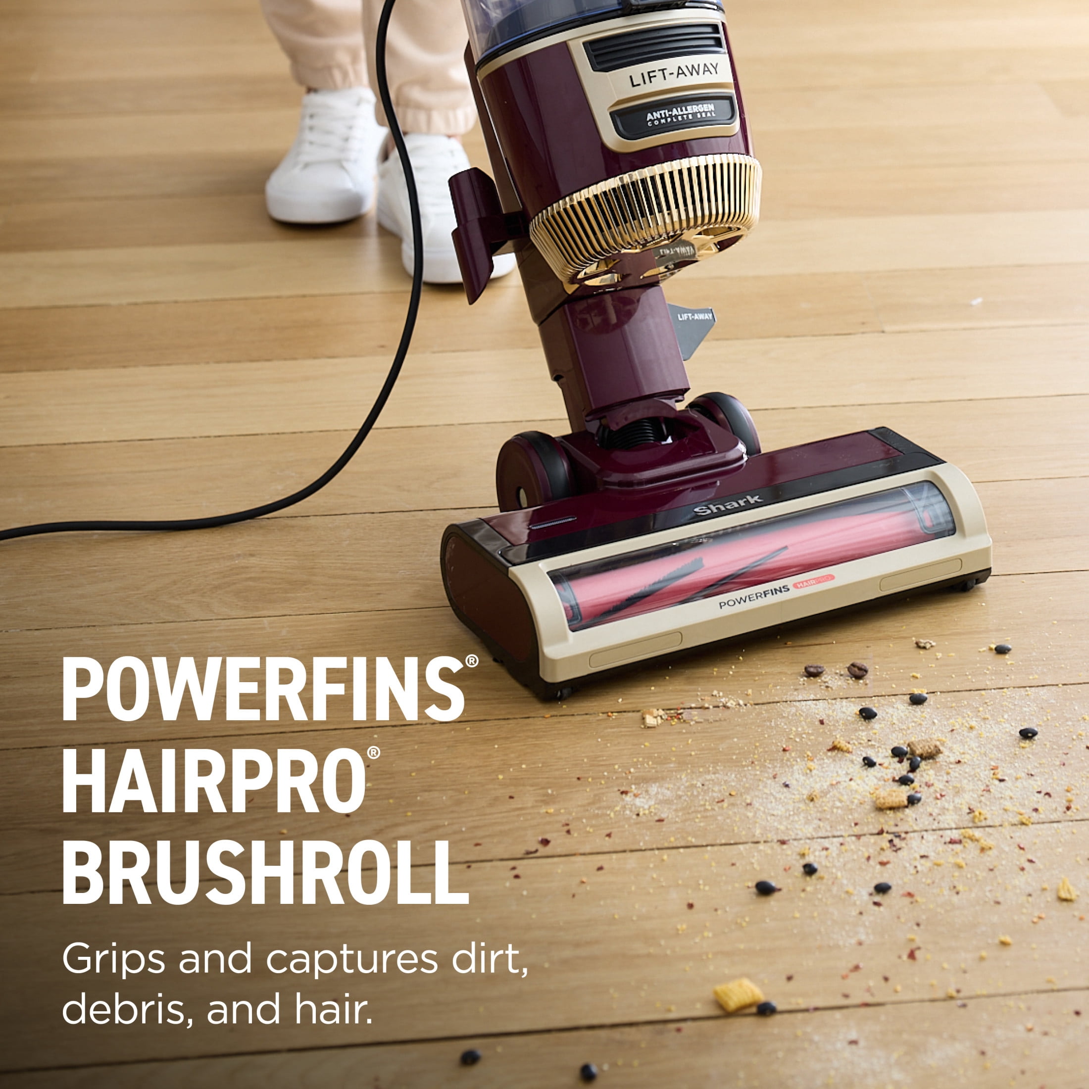 Shark Rotator Lift-Away ADV Upright Vacuum, with PowerFins HairPro Brushroll, LU240 Terracotta