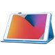 thumbnail image 3 of KAIYANG Para iPad 10.2 (2019/2020) iPad Air 10.5 2019 Serie B Puntada pintada Plana Plana Estilo de reloj antiguo iPad 10.2 (2020) Ciruela, 3 of 5