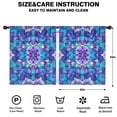 thumbnail image 2 of Blackout Kids Curtains,Purple Ethnic Mandala Pattern Childrens Insulated Curtains Set Of 2,Bedroom Essentials,Toddler Room Decor 52x63in(132x160cm), 2 of 5