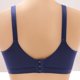 thumbnail image 2 of Gibobby Sujetador y cómodo para mujer, nuevo, y de, estilo sin, Sexy y cómodo, para edad y vejez Sujetador deportivo para mujeres(Azul oscuro,36), 2 of 4