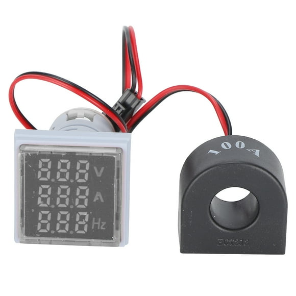 Current Signal Indicator,Current Signal Indicator Universal Current Meter Signal Light Current Temperature Display Indicator Compact and Lightweight