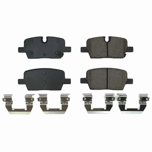 Power Stop Brake Pad 17-2303 Z17 Evolution; FMSI Number D2303; Ceramic Brake Pads; Set Of 4; With Premium Stainless Steel Hardware