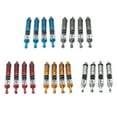 thumbnail image 3 of Ruiboury 4pieces 1/12 Front Rear Shock Absorber Aluminum Alloy Smooth Rc Front Rear Shock Absorber For Wltoys 12402 RC Car Part Silver, 3 of 6